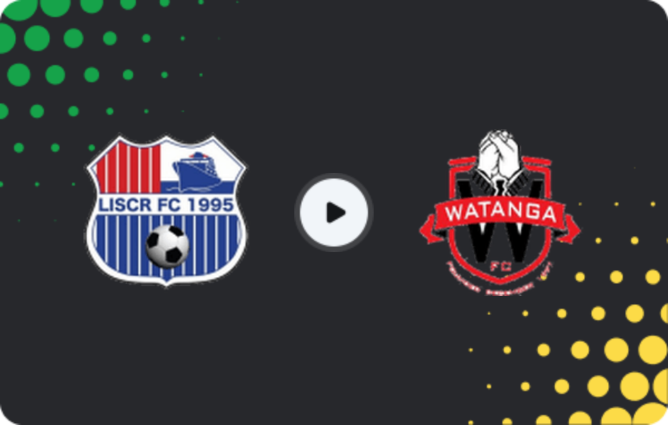 Where to watch LISCR — Watanga, LFA First Division, 06.11.2025