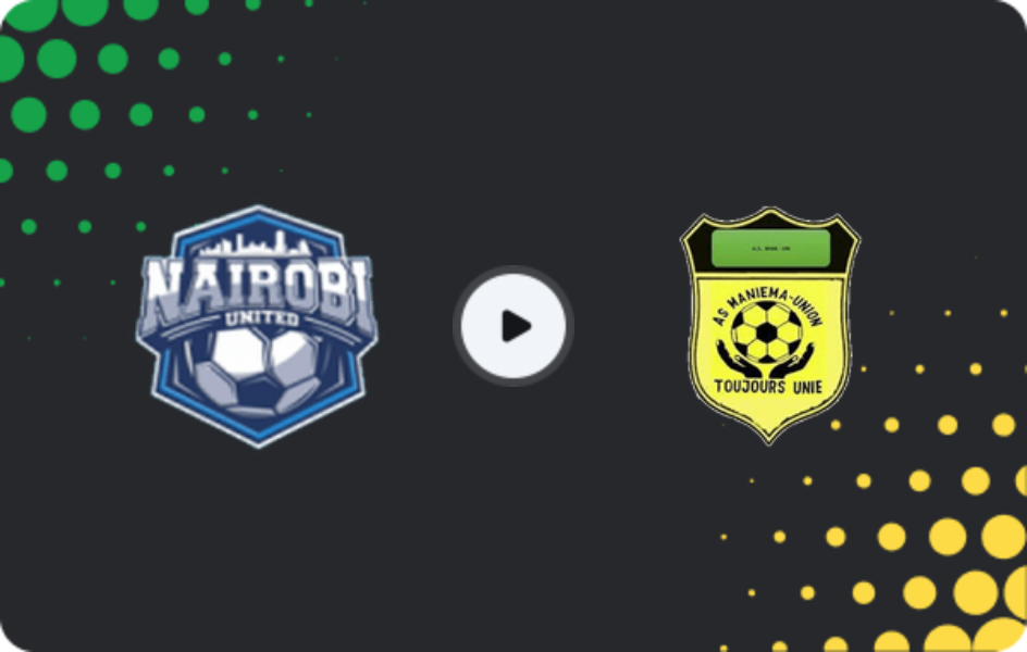 Where to watch Nairobi United — Maniema Union, CAF Confederation Cup, 30.11.2025