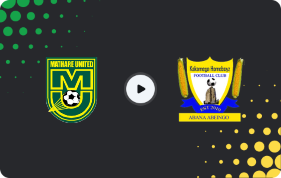 Where to watch Mathare United — Homeboyz, FKF Premier League, 15.11.2025