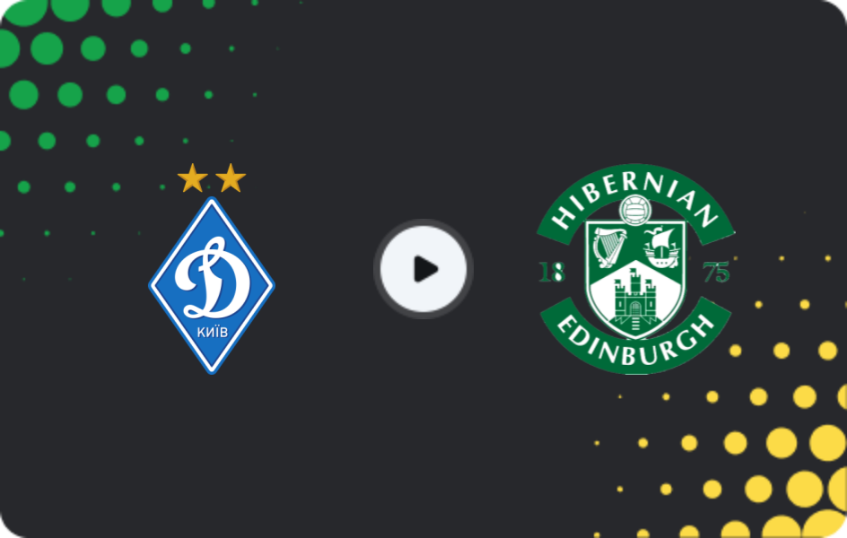 Where to watch Dynamo Kyiv U19 — Hibernian U19, UEFA Youth League, 26.11.2025