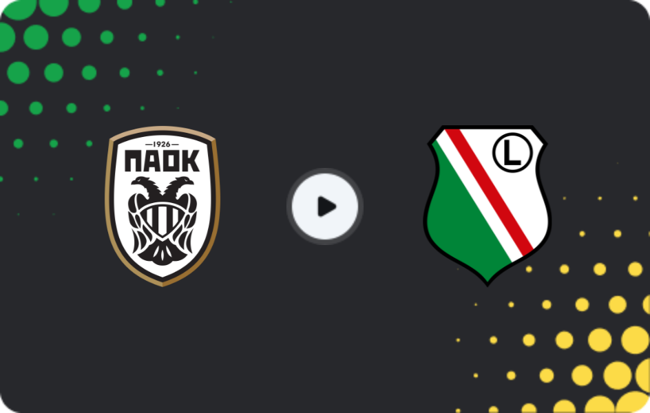 Where to watch PAOK U19 — Legia Warszawa U19, UEFA Youth League, 09.12.2025