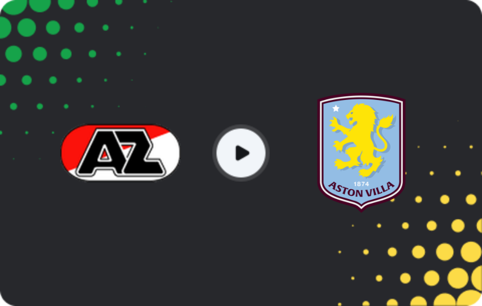 Where to watch AZ U19 — Aston Villa U19, UEFA Youth League, 09.12.2025