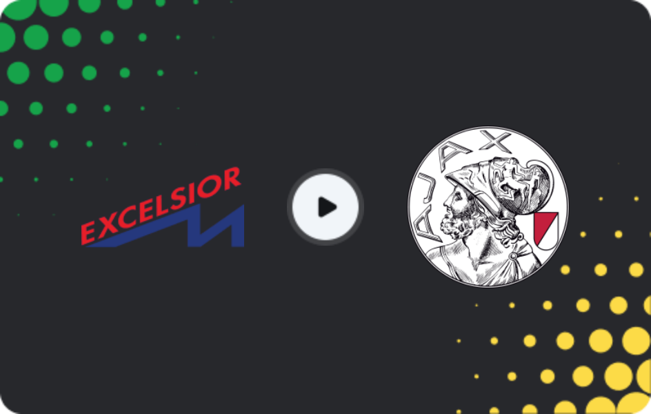 Where to watch Excelsior Maassluis — Ajax, KNVB Beker, 17.12.2025