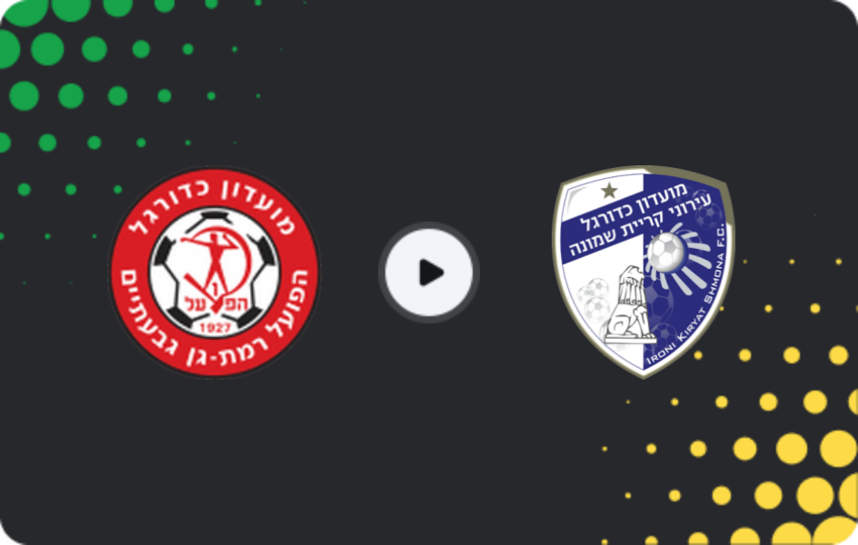 Where to watch Hapoel Ramat Gan — Ironi Kiryat Shmona, State Cup, 27.12.2025