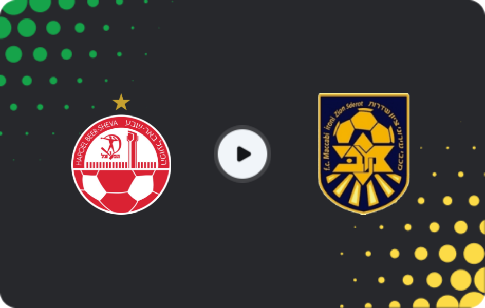 Where to watch Hapoel Beer Sheva — Hapoel Sderot, State Cup, 27.12.2025