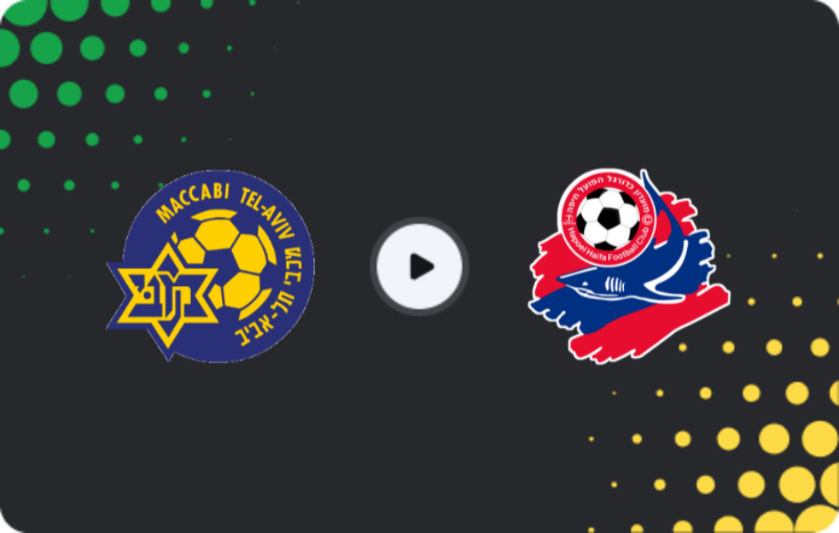 Where to watch Maccabi Tel Aviv — Hapoel Haifa, State Cup, 27.12.2025