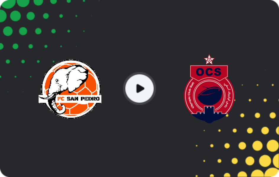 Where to watch San-Pédro — Olympique Safi, CAF Confederation Cup, 25.01.2026