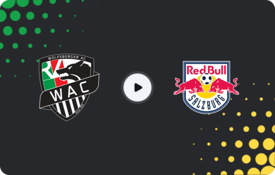 Where to watch Wolfsberger — Red Bull Salzburg, Cup, 30.01.2026