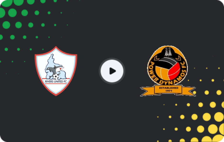 Where to watch Rivers United — Power Dynamos, CAF Champions League, 30.01.2026