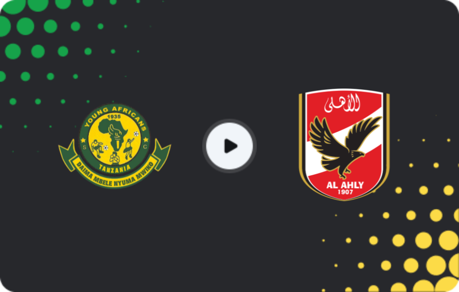 Where to watch Young Africans — Al Ahly, CAF Champions League, 30.01.2026