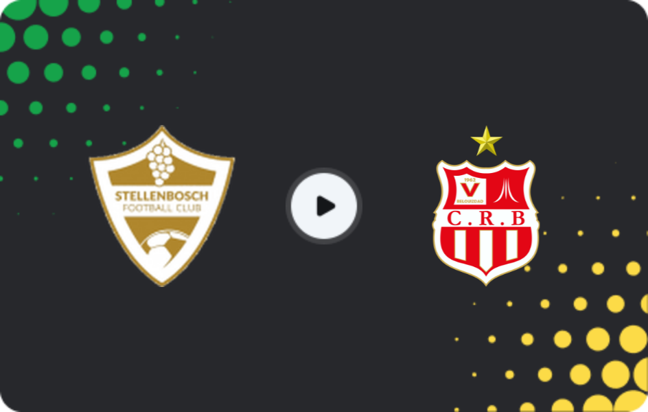 Where to watch Stellenbosch — CR Belouizdad, CAF Confederation Cup, 01.02.2026