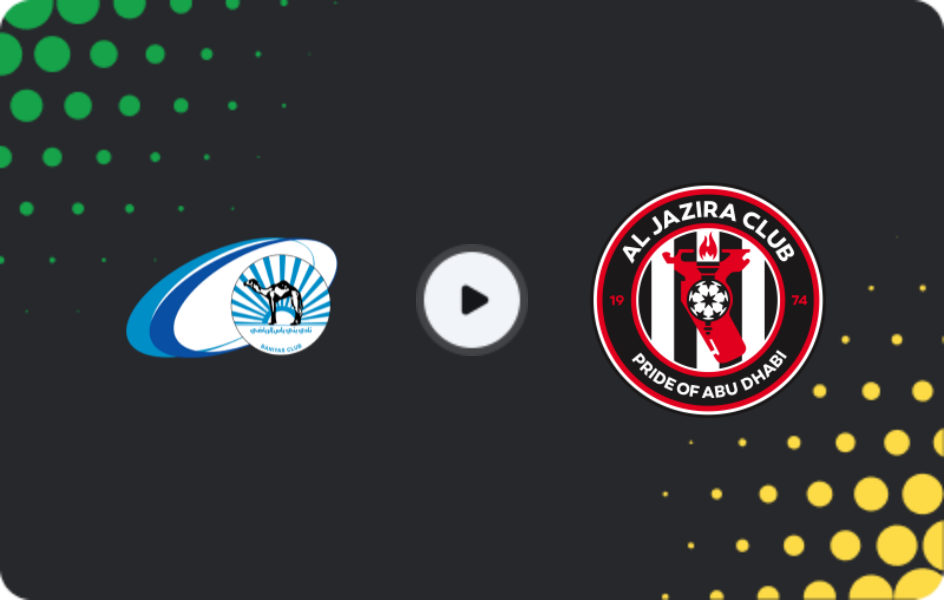 Where to watch Baniyas — Al-Jazira, Presidents Cup, 02.02.2026