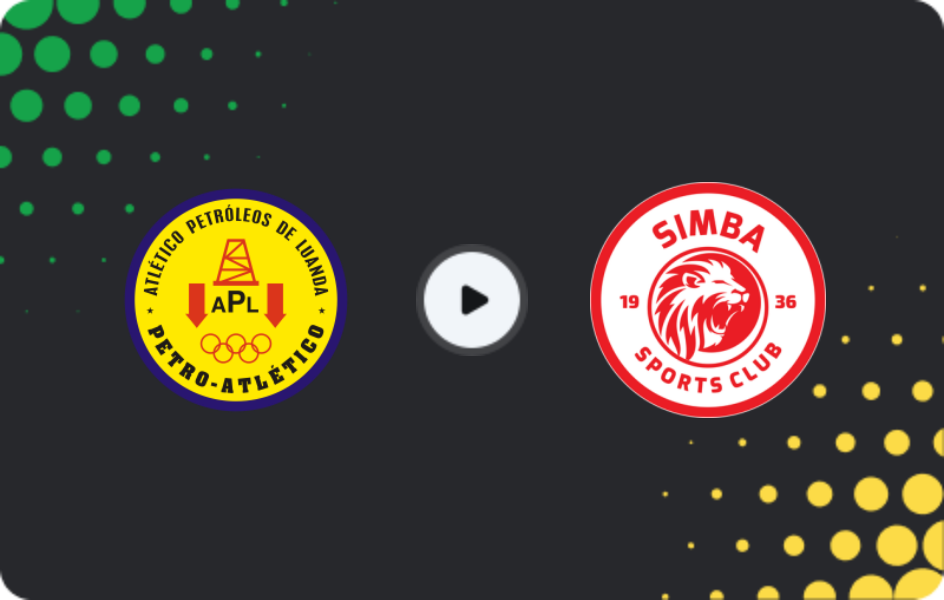 Where to watch Petro de Luanda — Simba, CAF Champions League, 06.02.2026