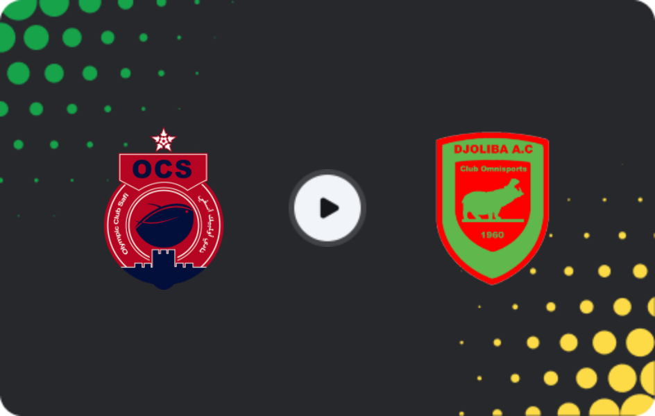 Where to watch Olympique Safi — Djoliba, CAF Confederation Cup, 08.02.2026