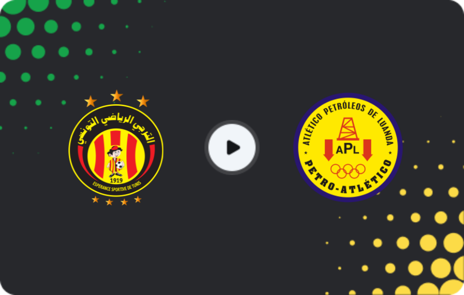 Where to watch Espérance de Tunis — Petro de Luanda, CAF Champions League, 13.02.2026
