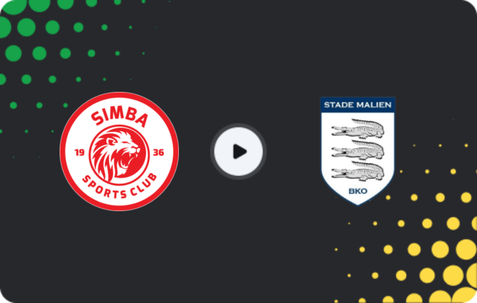 Where to watch Simba — Stade Malien Bamako, CAF Champions League, 13.02.2026