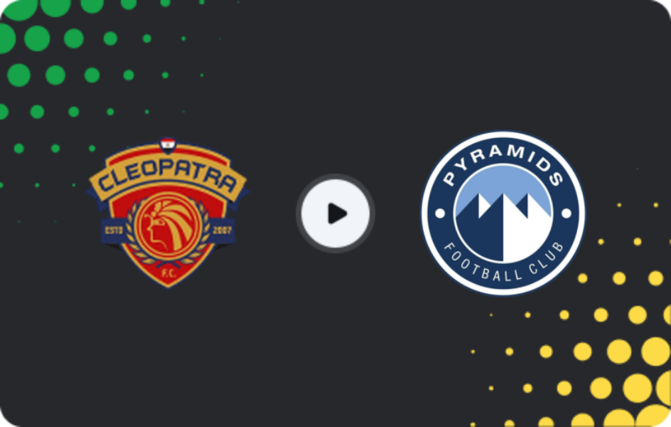 Where to watch Ceramica Cleopatra — Pyramids, Super Cup, 09.11.2025
