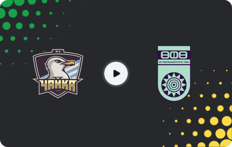 Where to watch Chayka Peschanokopskoye — FC Ufa, First League, 29.11.2025