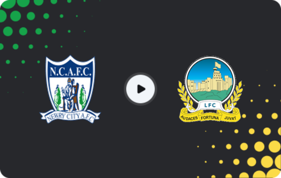 Where to watch Newry City AFC — Linfield, League Cup, 02.12.2025