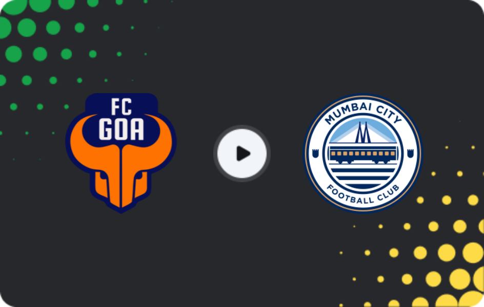 Where to watch Goa — Mumbai City, AIFF Super Cup, 04.12.2025