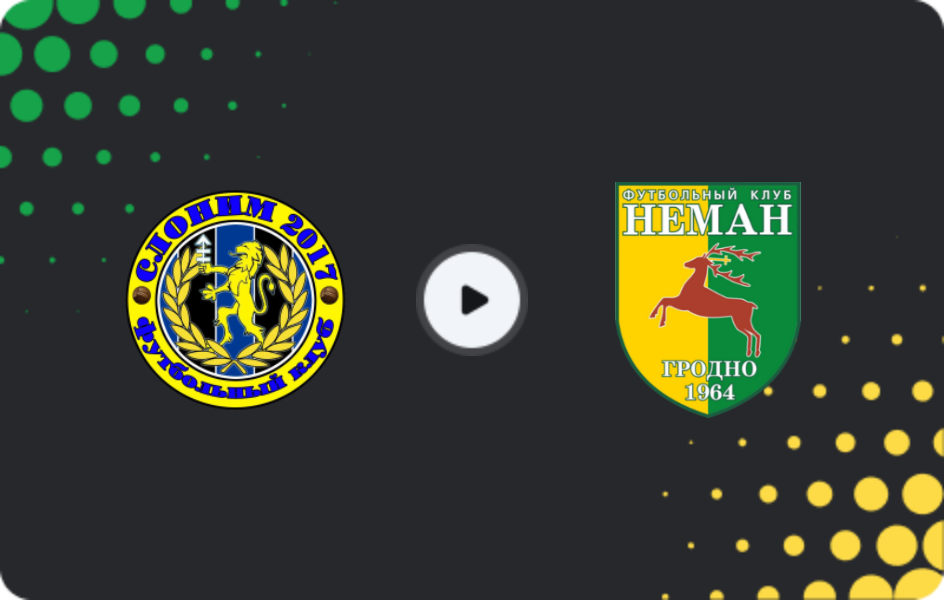 Where to watch Slonim — Neman Grodno, Cup, 12.11.2025