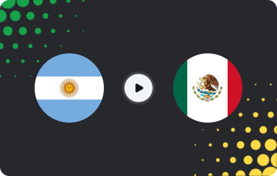 Where to watch Argentina U17 — Mexico U17, World Cup - U17, 14.11.2025