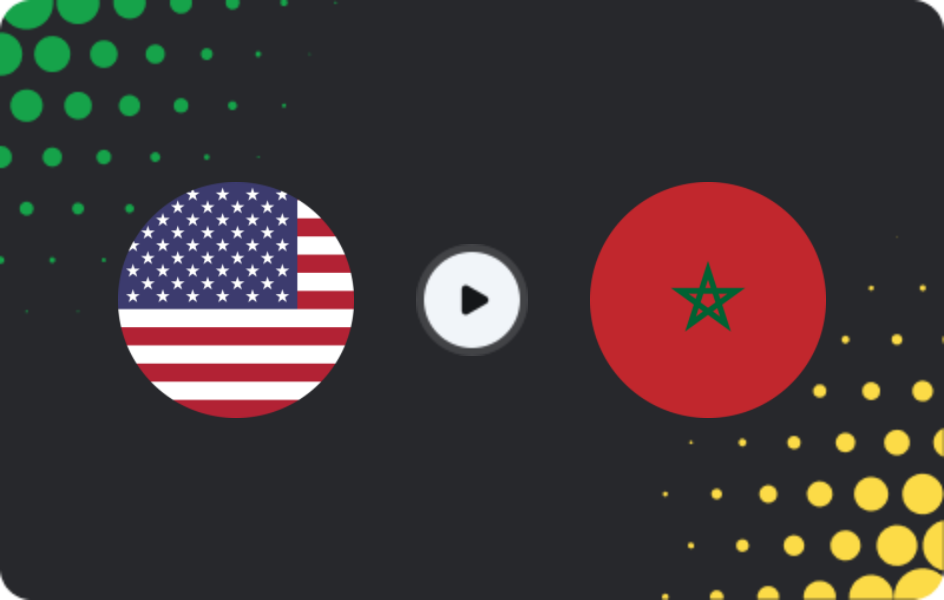 Where to watch United States U17 — Morocco U17, World Cup - U17, 14.11.2025