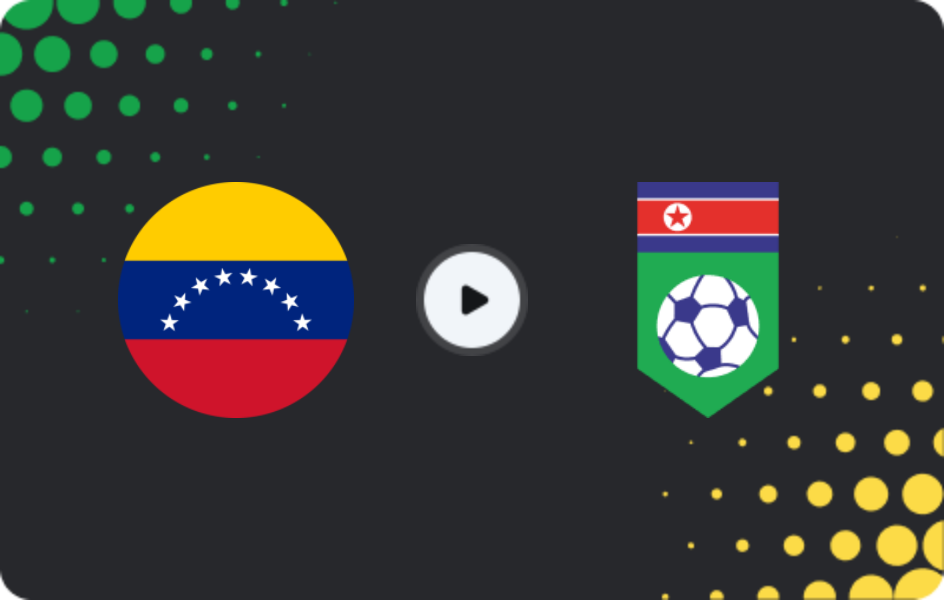 Where to watch Venezuela U17 — Korea DPR U17, World Cup - U17, 15.11.2025