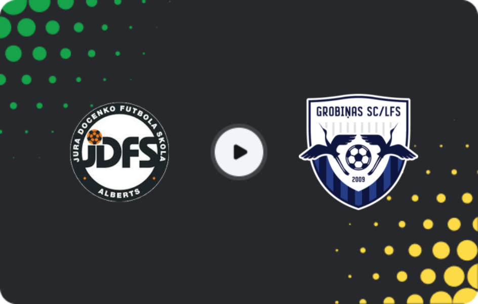 Where to watch JDFS Alberts — Grobiņa, Virsliga, 23.11.2025