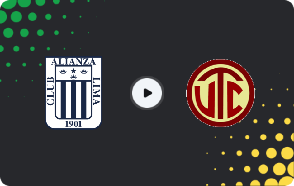 Where to watch Alianza Lima — UTC, Primera División, 23.11.2025