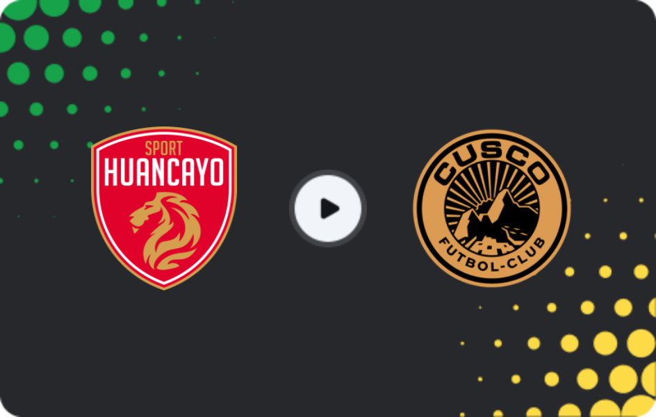Where to watch Sport Huancayo — Cusco, Primera División, 23.11.2025