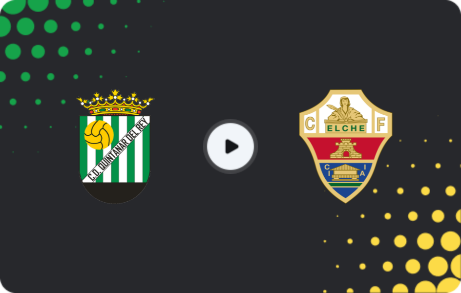 Where to watch Quintanar del Rey — Elche, Copa del Rey, 03.12.2025