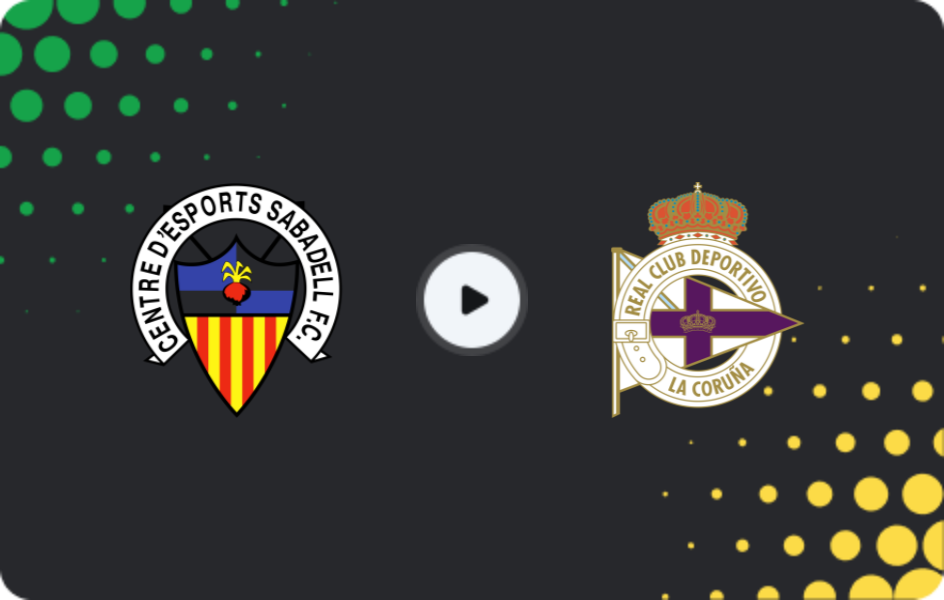 Where to watch Sabadell — Deportivo La Coruna, Copa del Rey, 04.12.2025