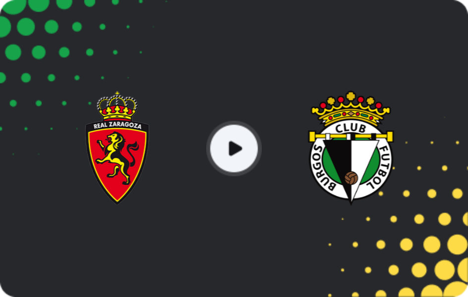 Where to watch Real Zaragoza — Burgos, Copa del Rey, 04.12.2025