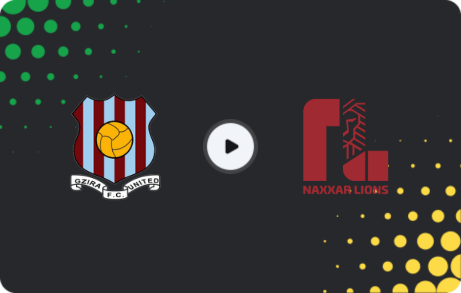 Where to watch Gzira United — Naxxar Lions, Premier League, 11.12.2025