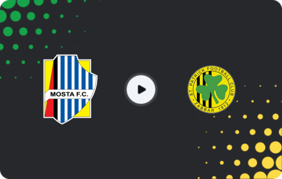 Where to watch Mosta — Zabbar St. Patrick, Premier League, 12.12.2025