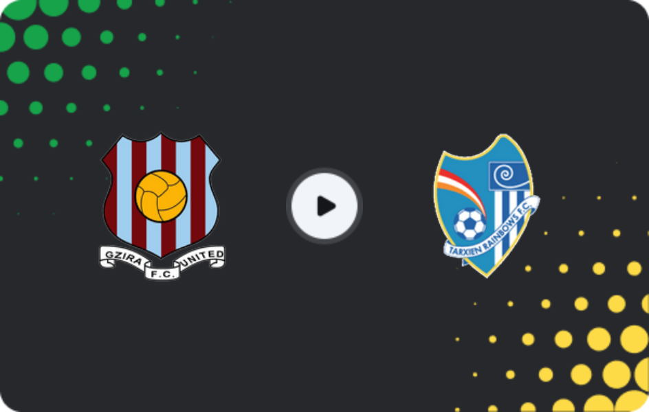 Where to watch Gzira United — Tarxien Rainbows, Premier League, 19.12.2025