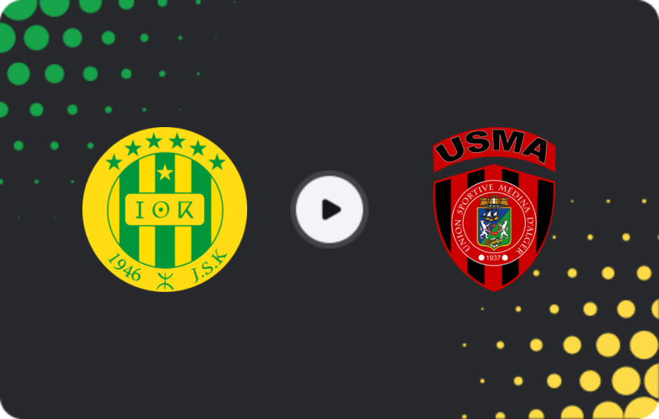 Where to watch JS Kabylie — USM Alger, Ligue 1, 08.12.2025
