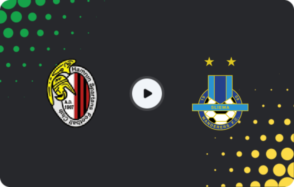 Where to watch Hamrun Spartans — Sliema Wanderers, Premier League, 10.01.2026