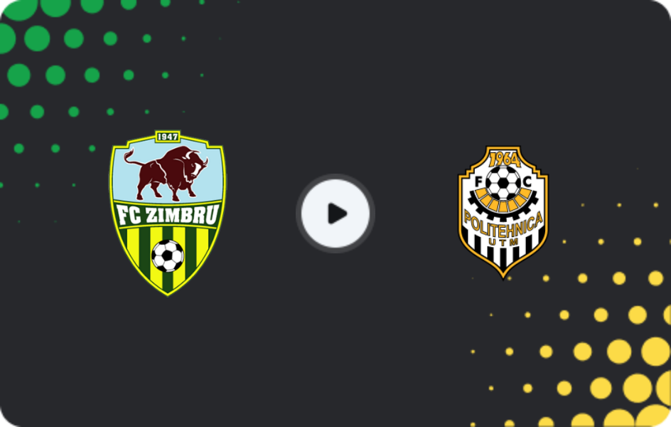 Where to watch Zimbru — Politehnica UTM, Cupa, 04.03.2026