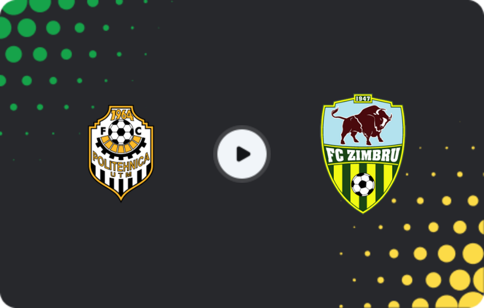 Where to watch Politehnica UTM — Zimbru, Cupa, 01.04.2026