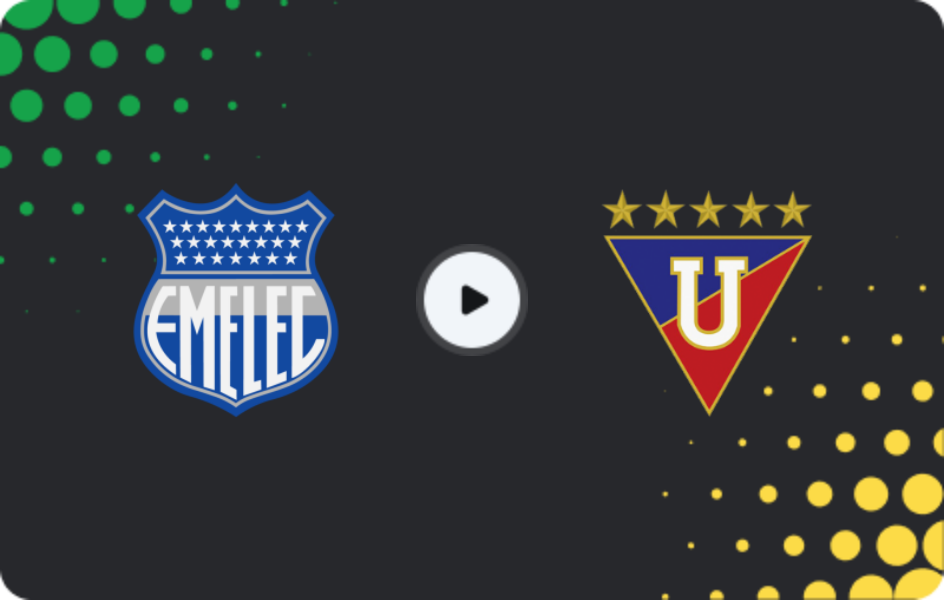 Where to watch Emelec — LDU de Quito, Copa Ecuador, 18.11.2025
