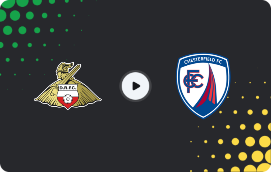Where to watch Doncaster — Chesterfield, EFL Trophy, 02.12.2025