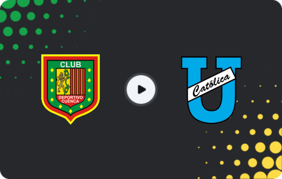Where to watch Deportivo Cuenca Juniors — Universidad Catolica, Copa Ecuador, 03.12.2025