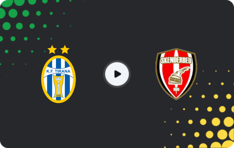 Where to watch Tirana — Skenderbeu Korce, Cup, 10.01.2026