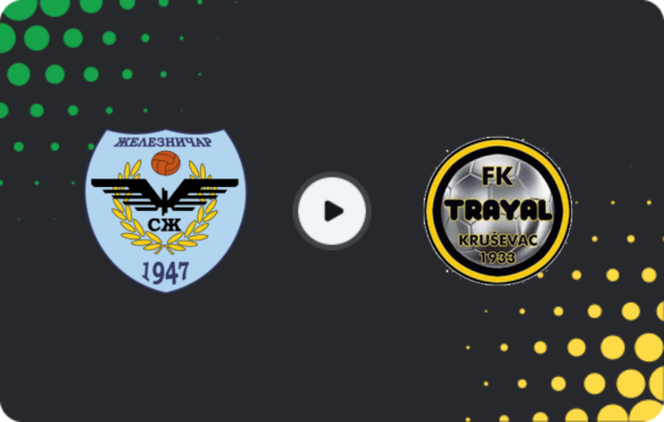 Where to watch Železničar Pančevo — FK Trayal, Cup, 02.12.2025