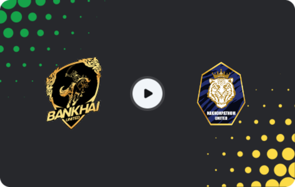 Where to watch Bankhai United — Nakhon Pathom, FA Cup, 20.12.2025