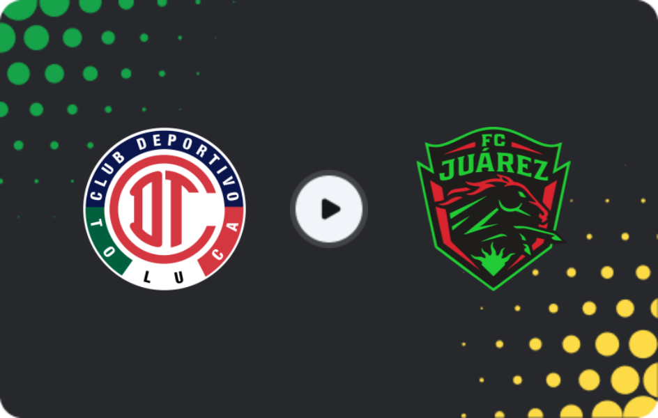 Where to watch Toluca — Juarez, Liga MX, 30.11.2025