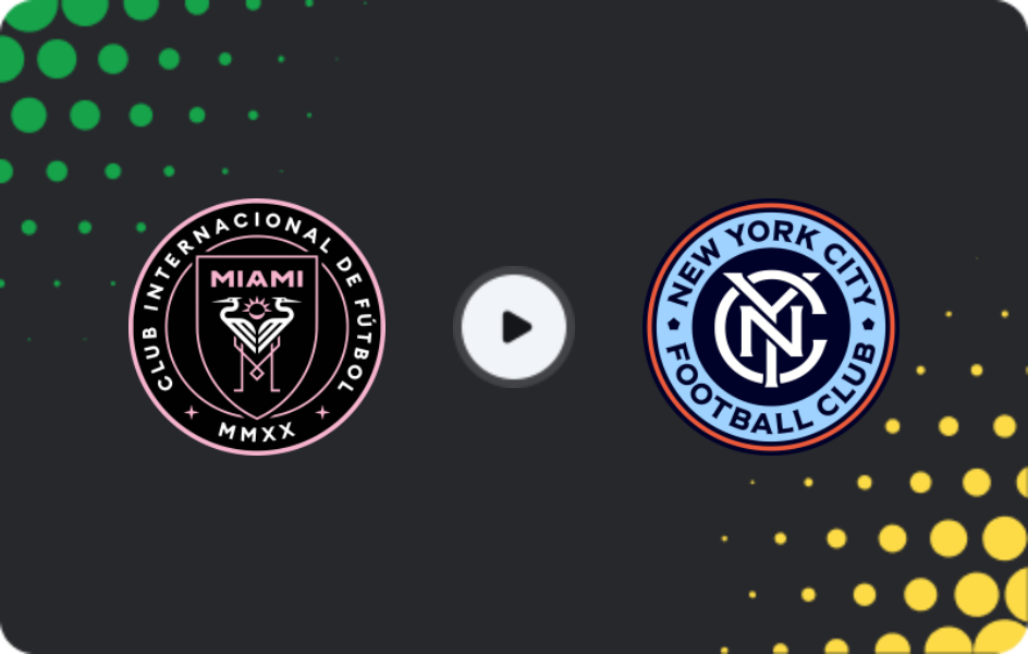 Where to watch Inter Miami — New York City, MLS, 30.11.2025