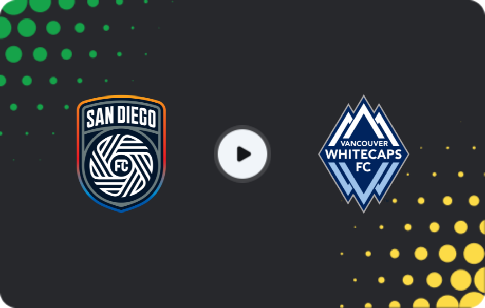 Where to watch San Diego — Vancouver Whitecaps, MLS, 30.11.2025